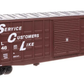 Walthers 910-46720 HO Seaboard Coast Line 50' Waffle Side Boxcar RTR #23246