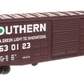 Walthers 910-46722 HO Southern Railway 50' Waffle Side Boxcar RTR #530123