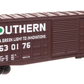 Walthers 910-46723 HO Southern Railway 50' Waffle Side Boxcar RTR #530176