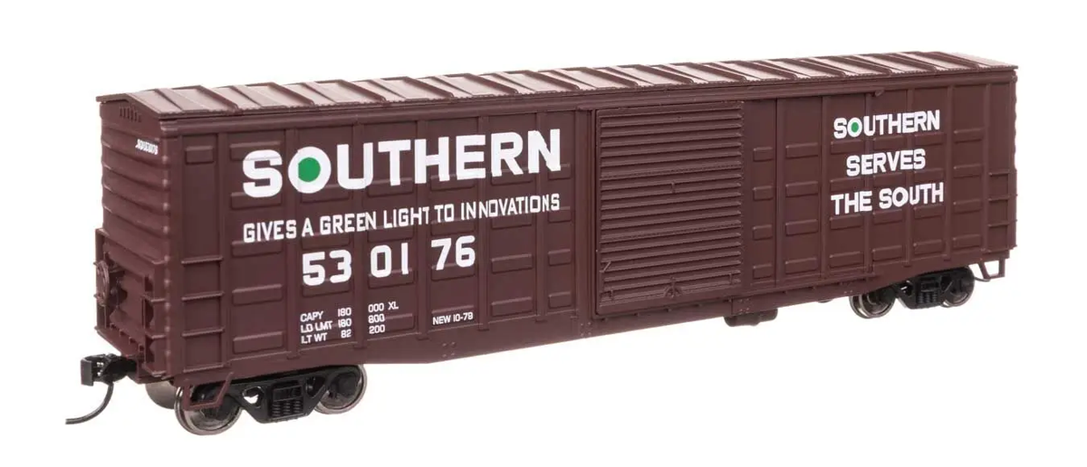 Walthers 910-46723 HO Southern Railway 50' Waffle Side Boxcar RTR #530176