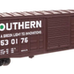 Walthers 910-46723 HO Southern Railway 50' Waffle Side Boxcar RTR #530176