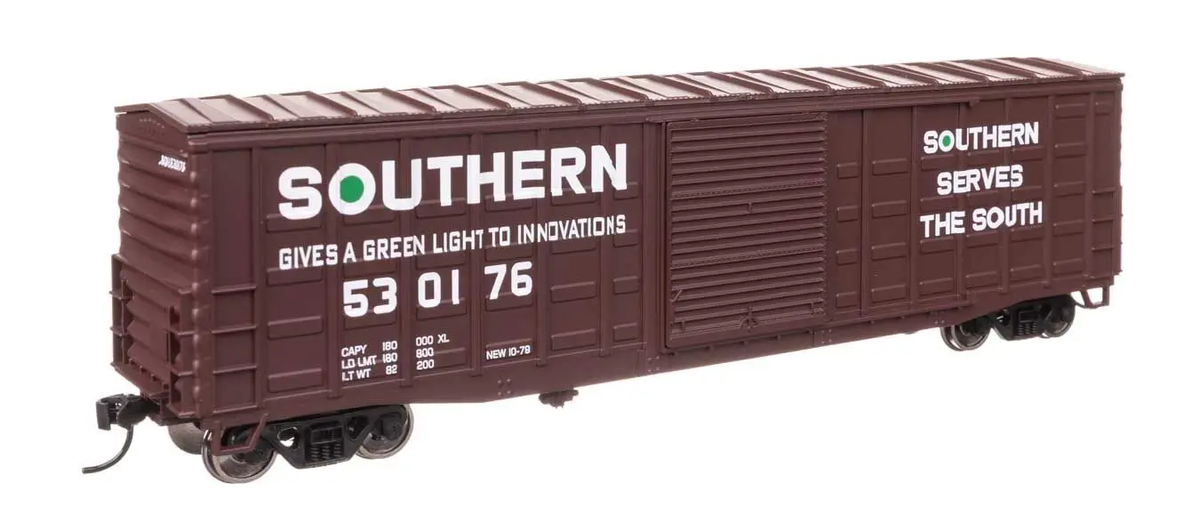 Walthers 910-46723 HO Southern Railway 50' Waffle Side Boxcar RTR #530176
