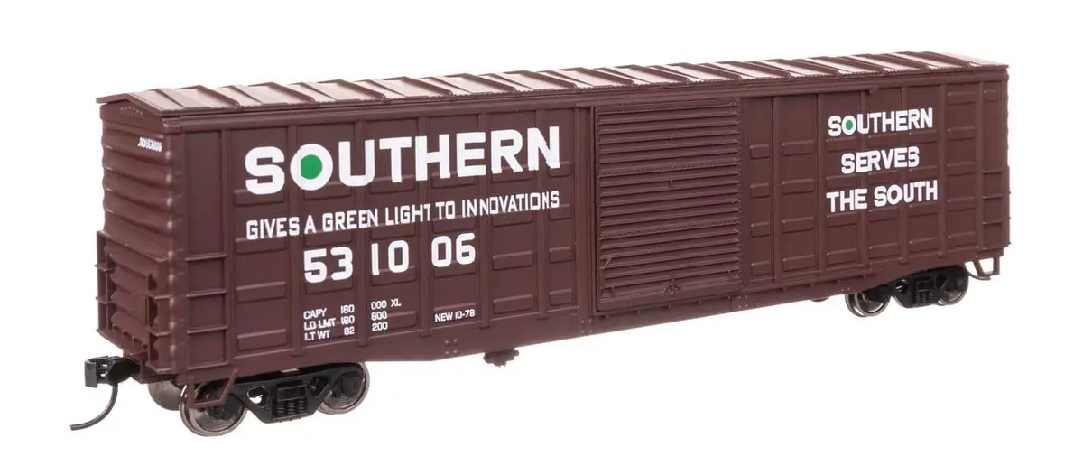 Walthers 910-46724 HO Southern Railway 50' Waffle Side Boxcar RTR #531006