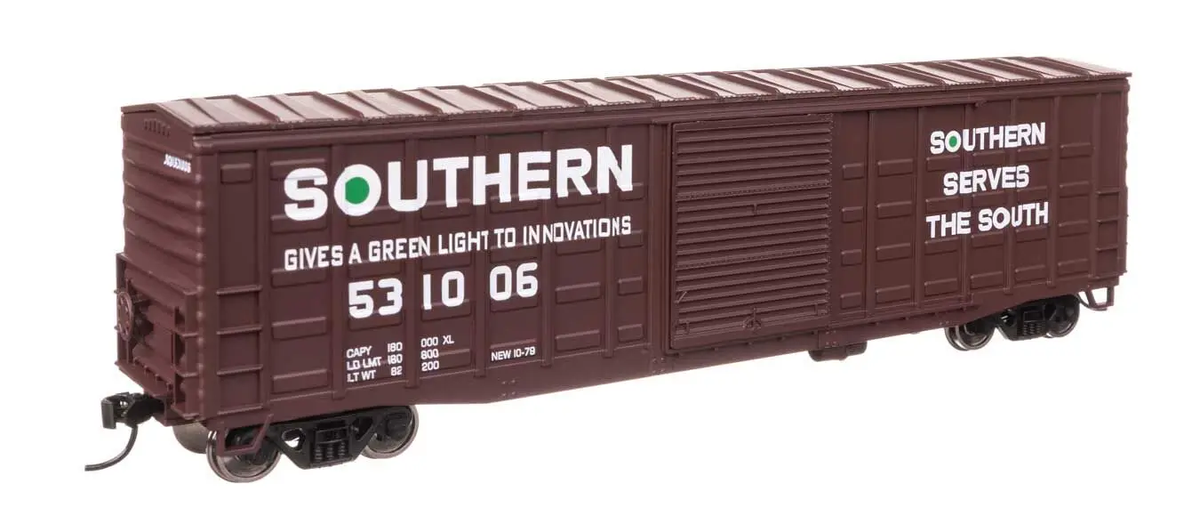 Walthers 910-46724 HO Southern Railway 50' Waffle Side Boxcar RTR #531006