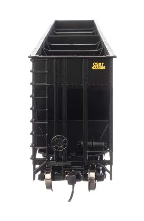 Walthers 910-56343 HO CSX 73' Greenville 7,000 Cubic ft Wood Chip Hopper #433406