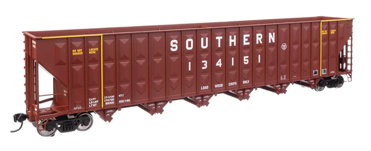 Walthers 910-56366 HO SOU 73' Greenville 7000 Cubic ft. Wood Chip Hopper #134151