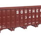 Walthers 910-56369 HO SOU 73' Greenville 7000 Cubic ft. Wood Chip Hopper #134567