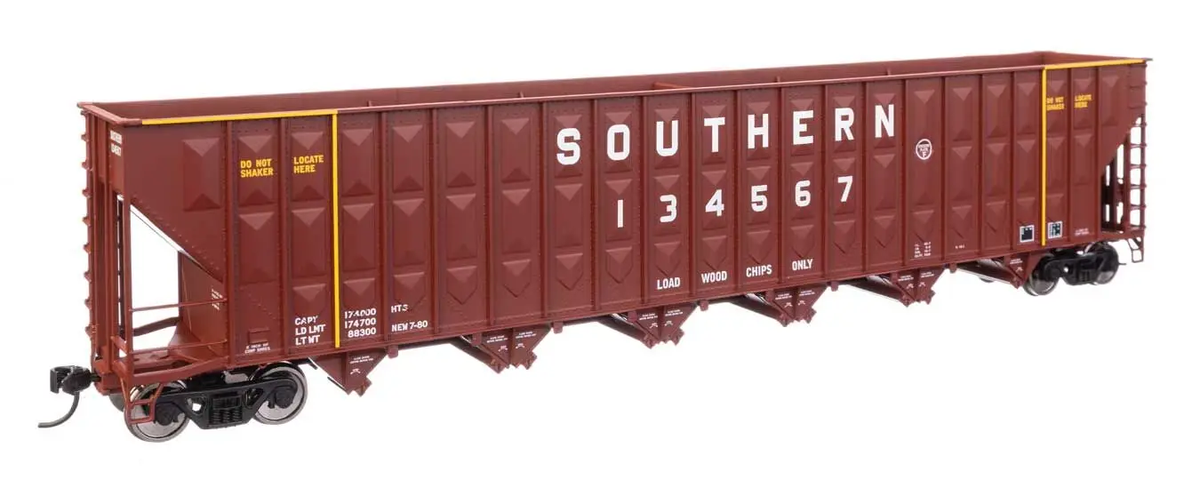 Walthers 910-56369 HO SOU 73' Greenville 7000 Cubic ft. Wood Chip Hopper #134567