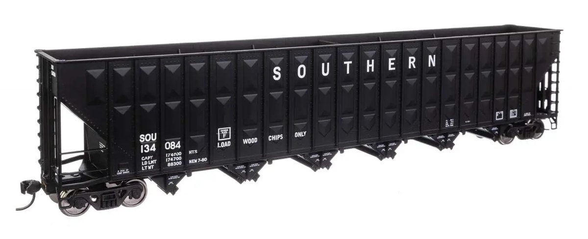 Walthers 910-56370 HO SOU 73' Greenville 7000 Cubic ft. Wood Chip Hopper #134084