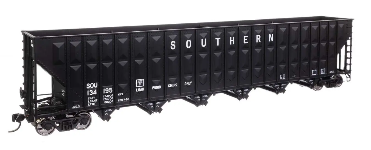 Walthers 910-56371 HO SOU 73' Greenville 7000 Cubic ft. Wood Chip Hopper #134195