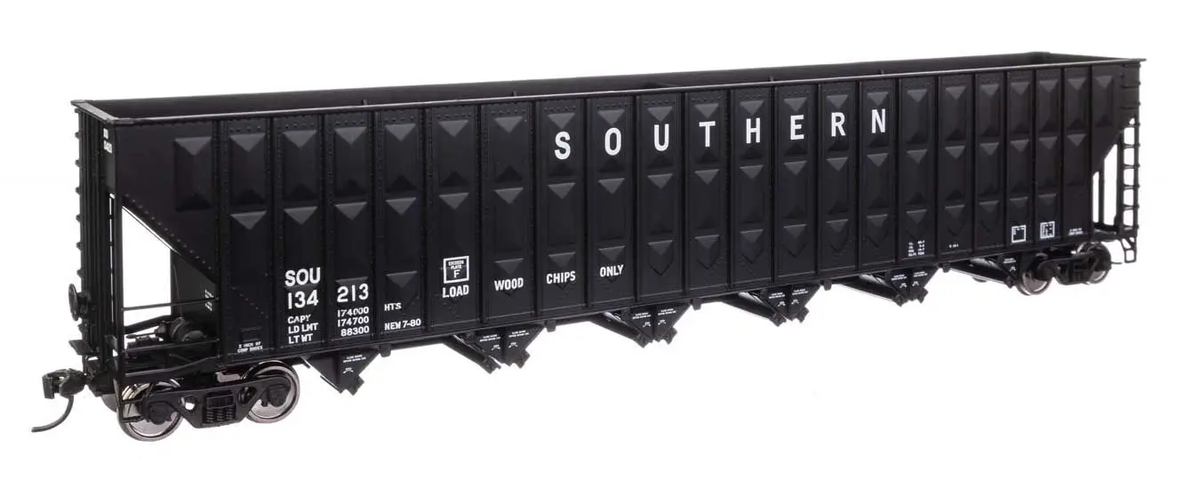 Walthers 910-56372 HO SOU 73' Greenville 7000 Cubic ft. Wood Chip Hopper #134213