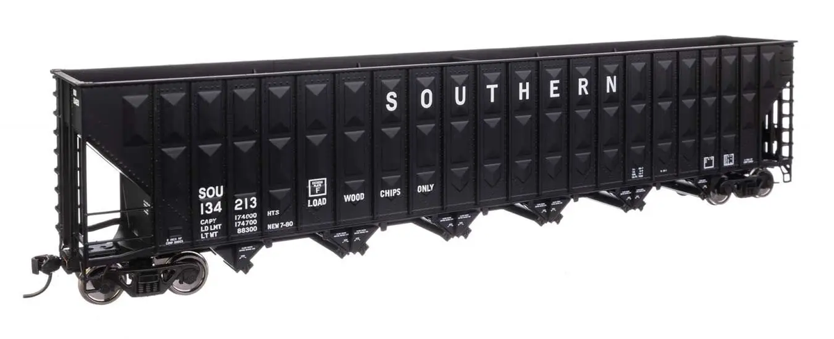 Walthers 910-56372 HO SOU 73' Greenville 7000 Cubic ft. Wood Chip Hopper #134213