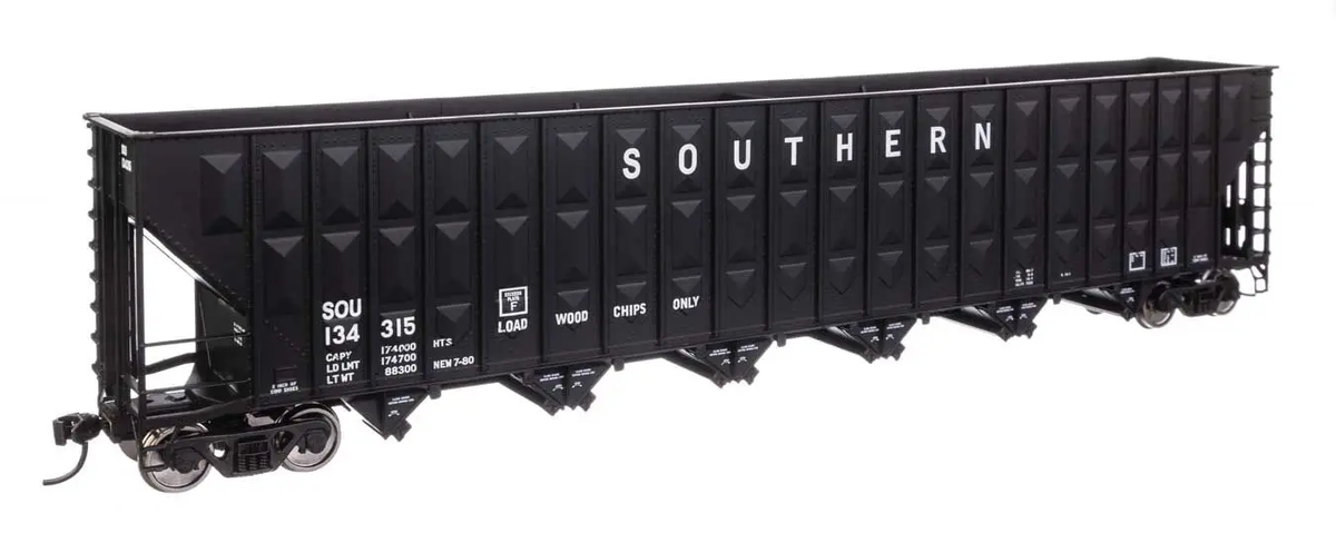 Walthers 910-56373 HO SOU 73' Greenville 7000 Cubic ft. Wood Chip Hopper #134215