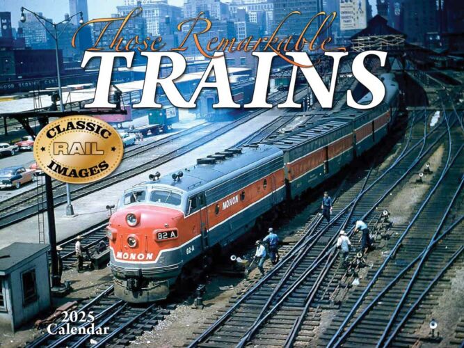 Tidemark 5162 Those Remarkable Trains 2025 Calendar