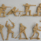 Acme 26-560 Beige Army Man Figure Assortment (Bag of 12)