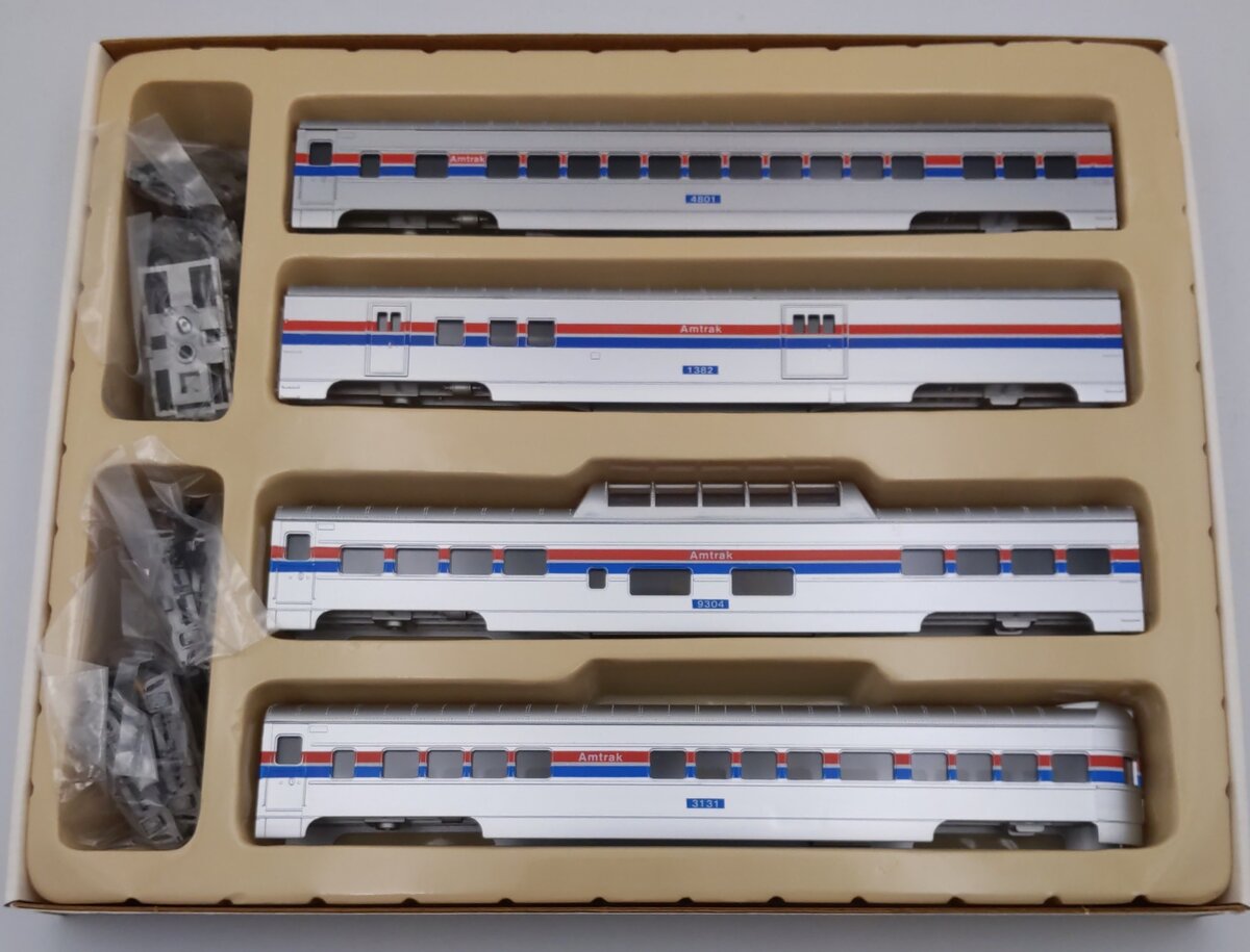 Con-Cor 0001-092006 HO Amtrak Four Car Set