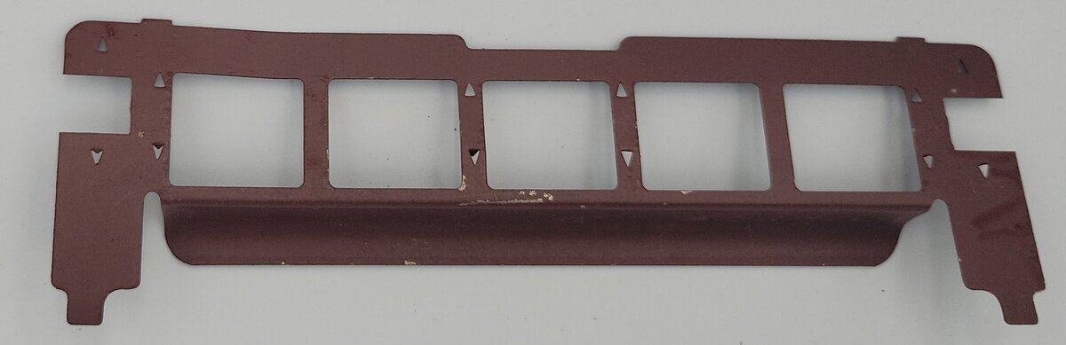 Lionel 0926-2 O Gauge Prewar Brown Metal Window Insert