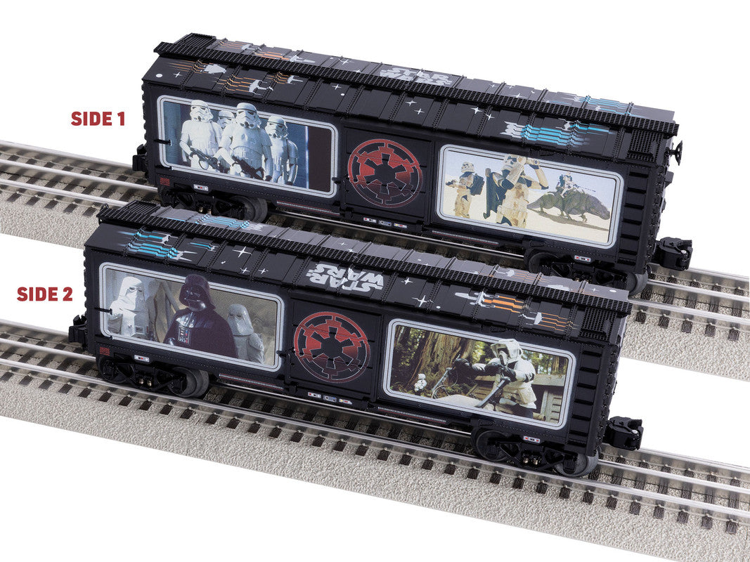 Lionel 2528250 O Star Wars Stormtroopers Character Boxcar