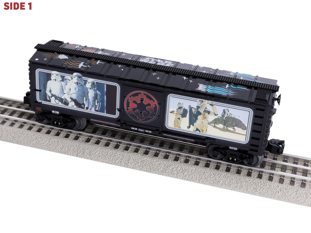 Lionel 2528250 O Star Wars Stormtroopers Character Boxcar