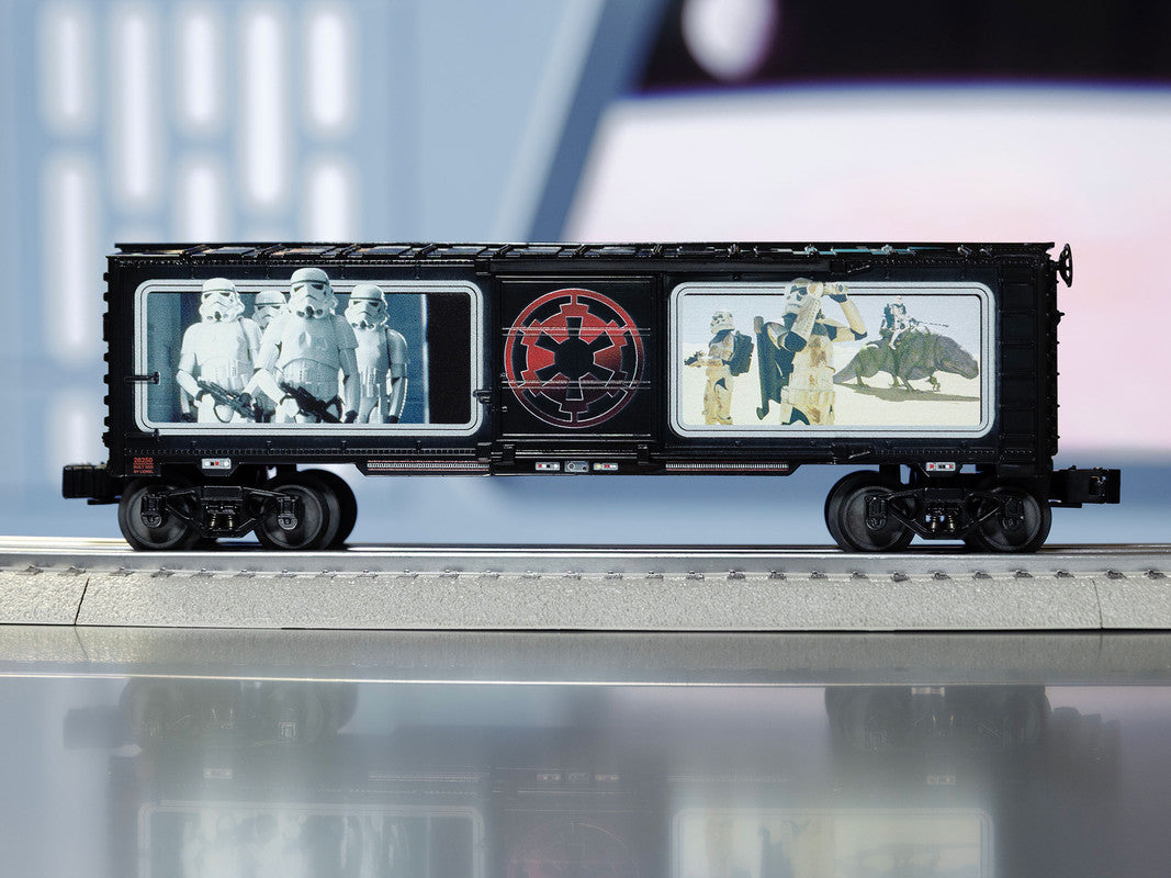Lionel 2528250 O Star Wars Stormtroopers Character Boxcar