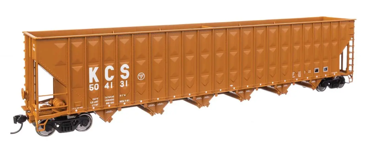 Walthers 910-56349 HO KCS 73' Greenville 7,000 Cubic ft Wood Chip Hopper #504131