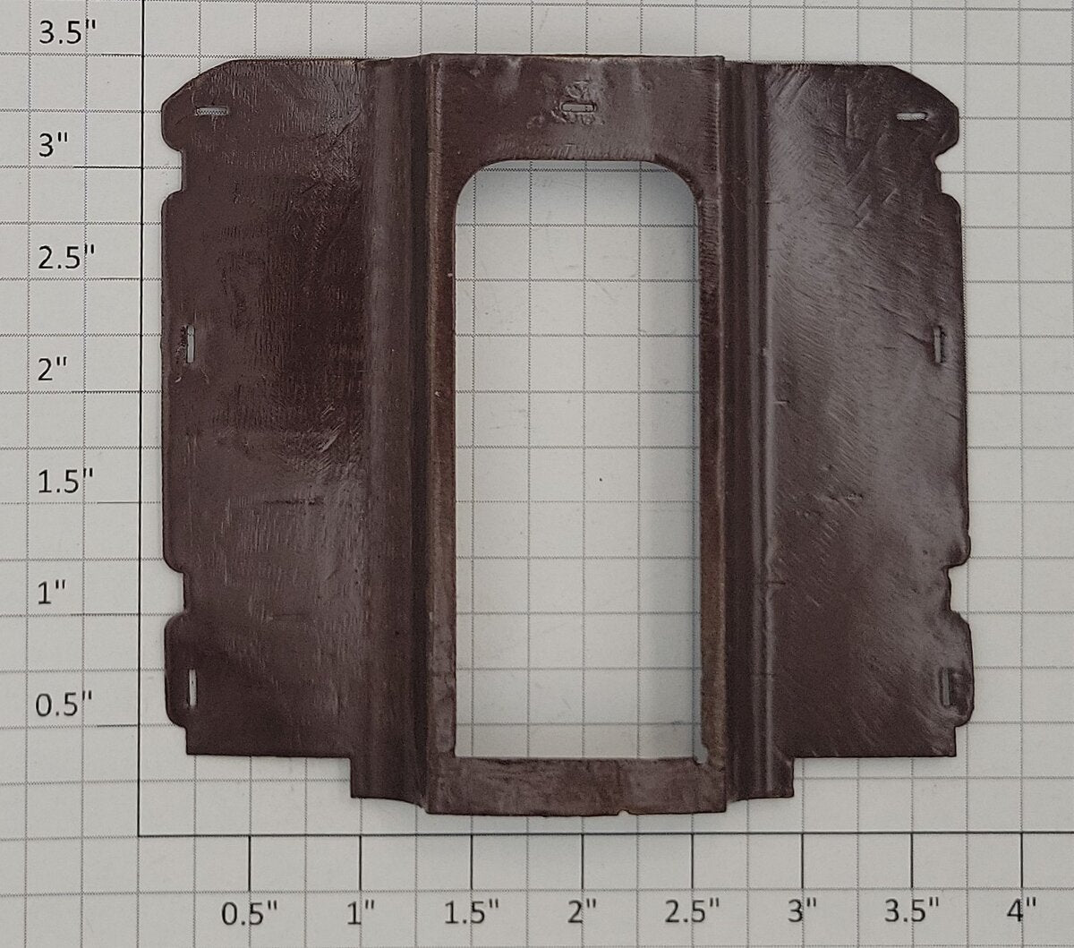 Acme 0926-4 Prewar Standard Repainted Brown Passenger Car Metal Door Frame