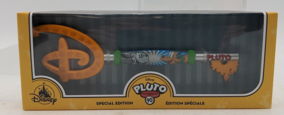 Disney 90 Pluto 90th Anniversary Key Limited Edition Collectible