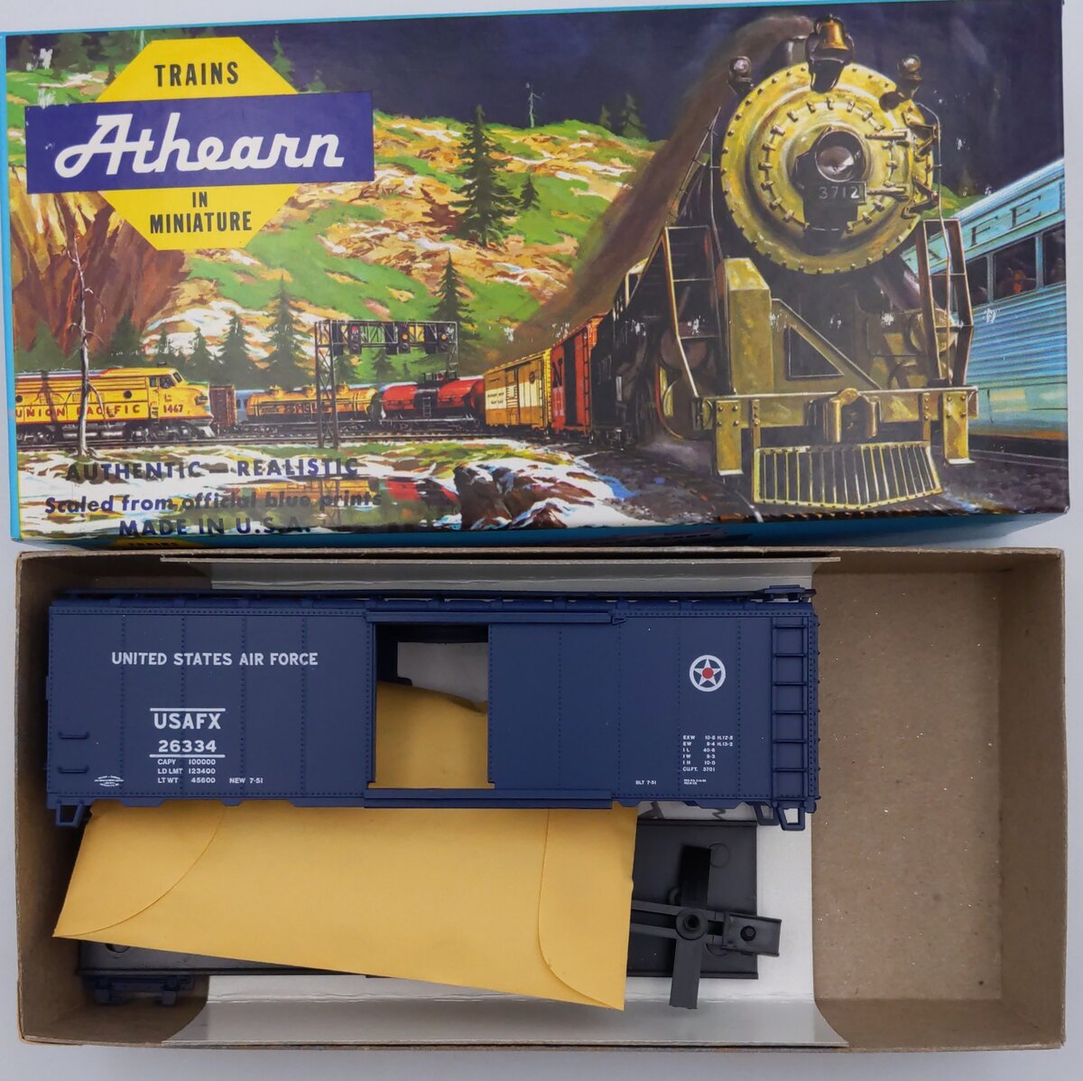 Athearn 2311-1 HO United States Air Force 40' Boxcar Kit