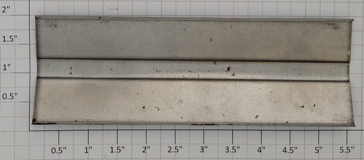 Acme 0926-11 Unpainted Tinplate Metal Roof