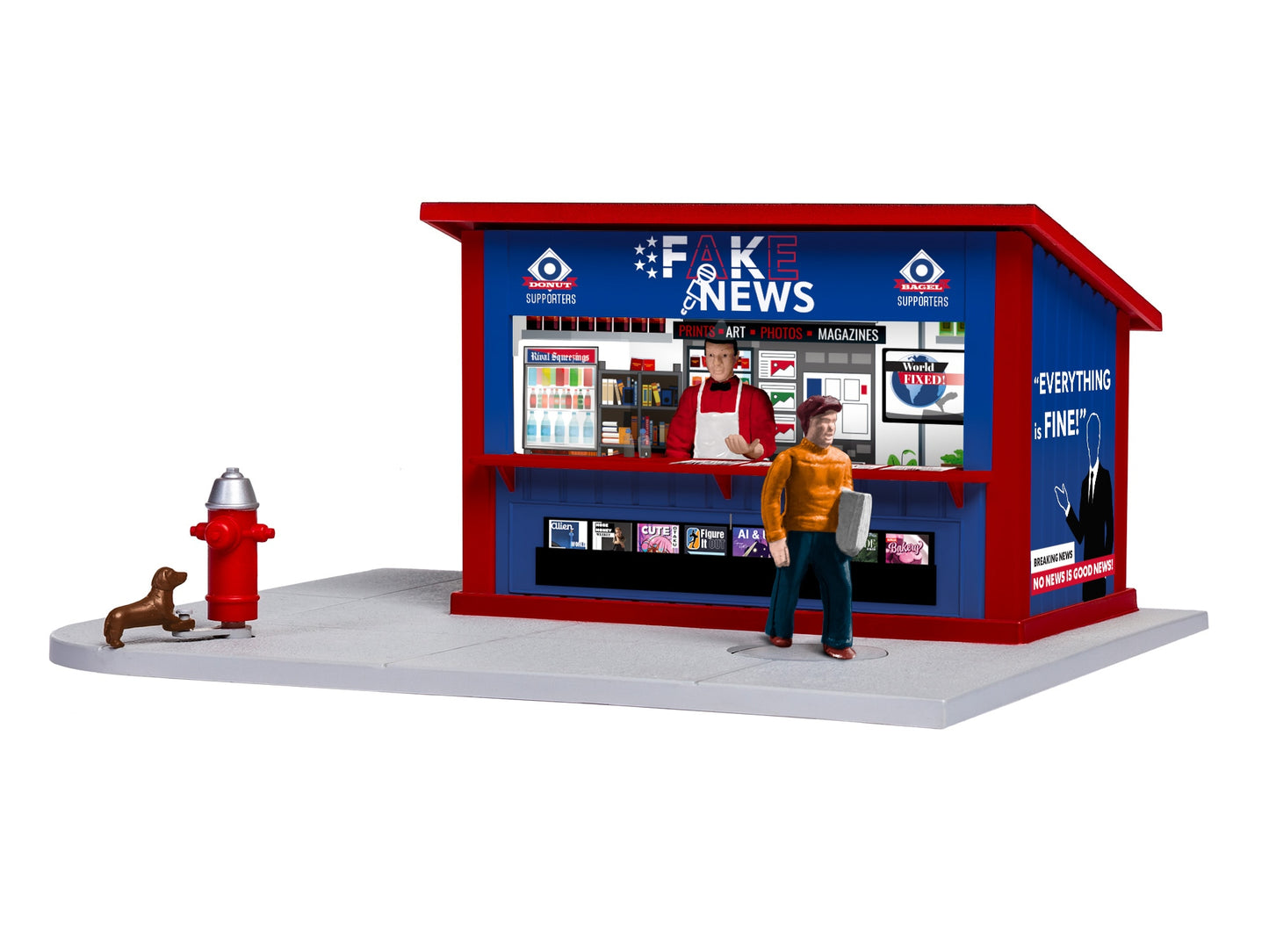Lionel 2529260 O Fake News Stand