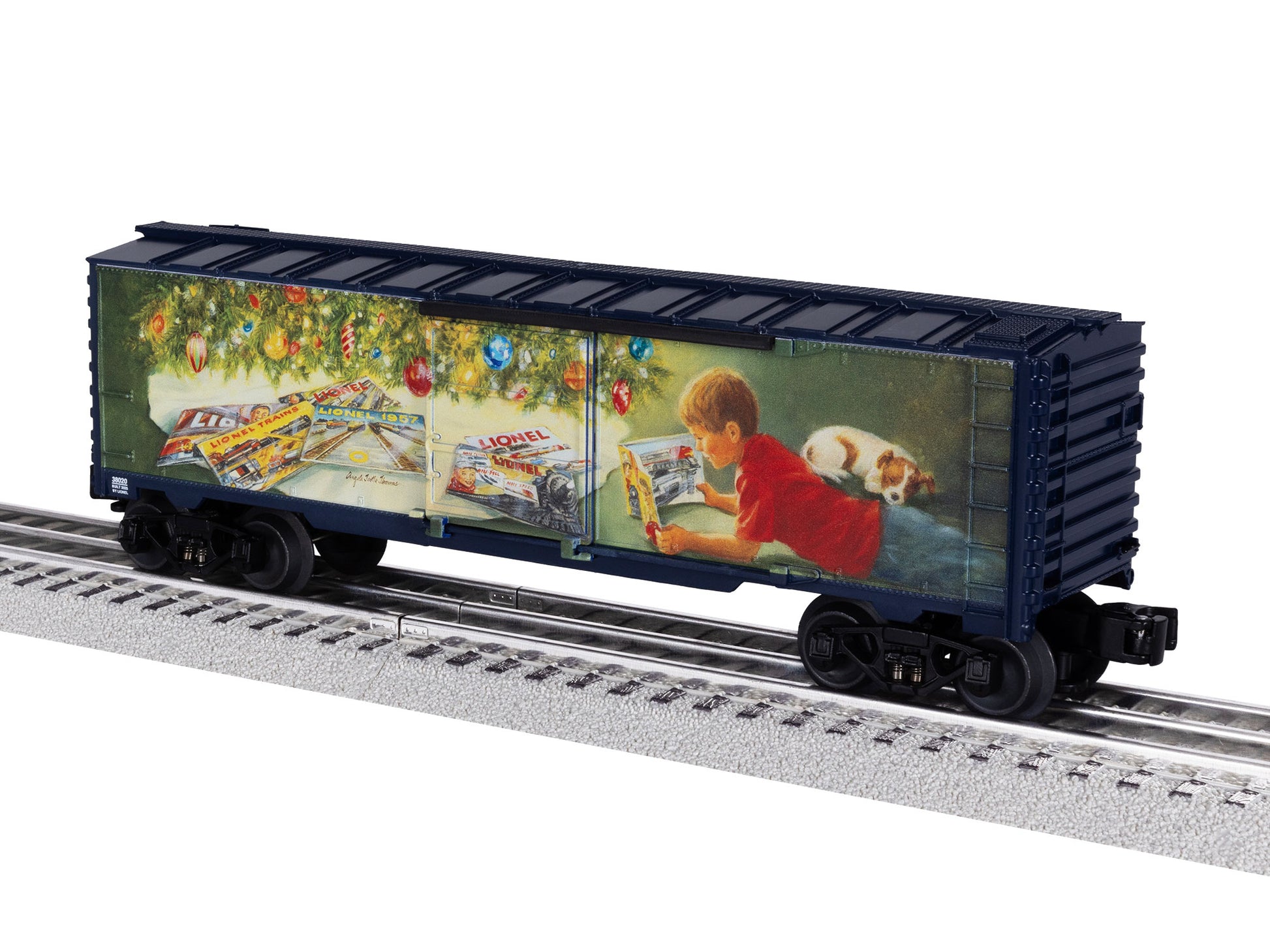 Lionel 2538020 O Christmas Anticipation Boxcar
