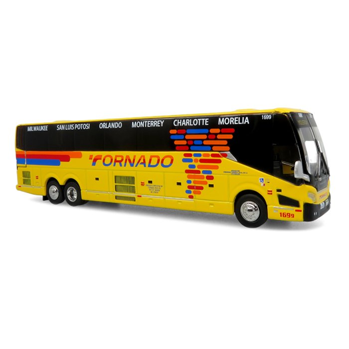 Iconic Replicas 87-0612 1:87 Tornado Prevost H3-45 Coach Diecast Model