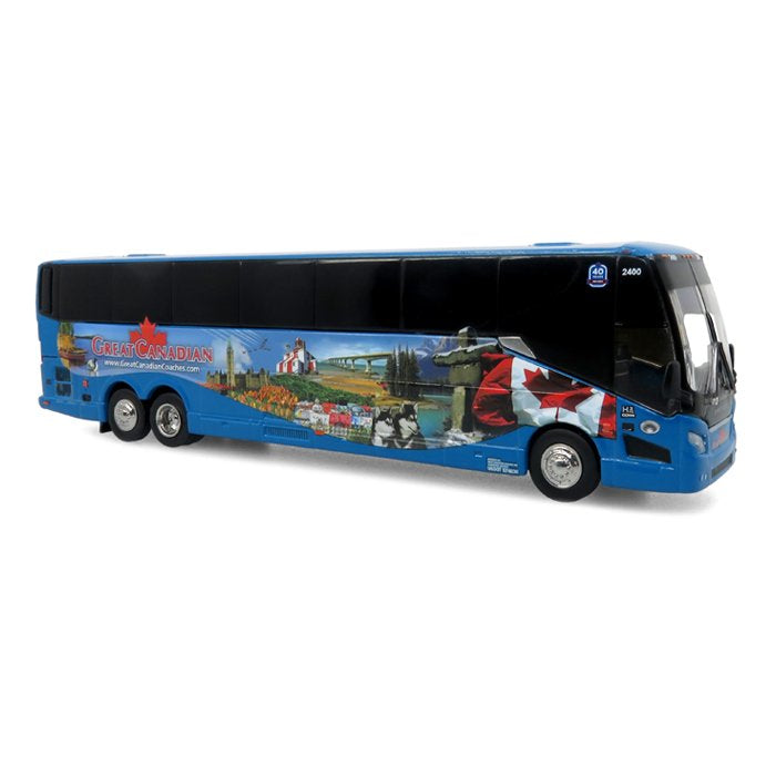Iconic Replicas 87-0619 1:87 Great Canadian Coaches Prevost H3-45 Coach