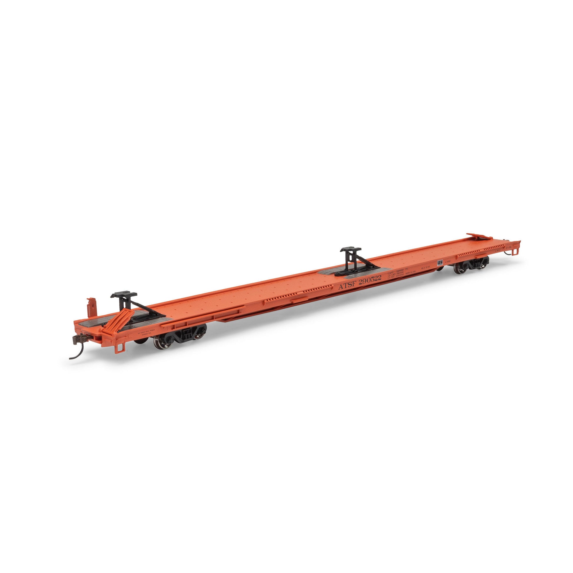 Athearn ATH-1538 HO ATSF 85' TOFC Intermodal Flat Car #290522