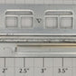 Lionel 611-1 O Gauge Prewar Observation Car LH Inside Window Frame