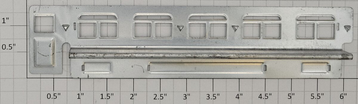 Lionel 611-1 O Gauge Prewar Observation Car LH Inside Window Frame