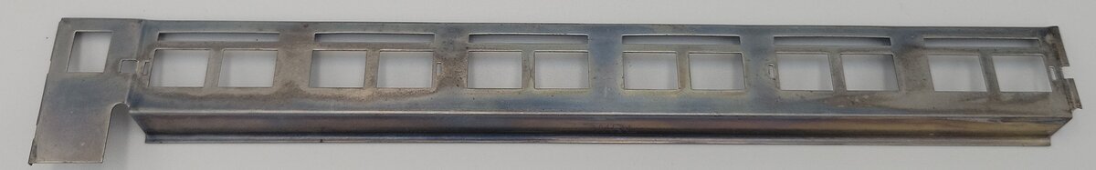 Lionel 1687-1 O Gauge Prewar Observation Car LH Inside Window Frame Unpainted