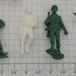 Acme 0929-7 G Scale Plastic Military Figure Assortment (Bag of 12)
