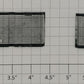 Acme 0929-11 O Gauge Northern Pacific Diesel 4" x 1" Side Panels (Bag of 2)