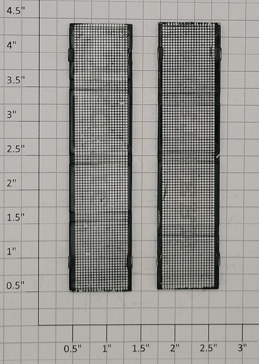 Acme 0929-11 O Gauge Northern Pacific Diesel 4" x 1" Side Panels (Bag of 2)