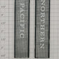 Acme 0929-11 O Gauge Northern Pacific Diesel 4" x 1" Side Panels (Bag of 2)