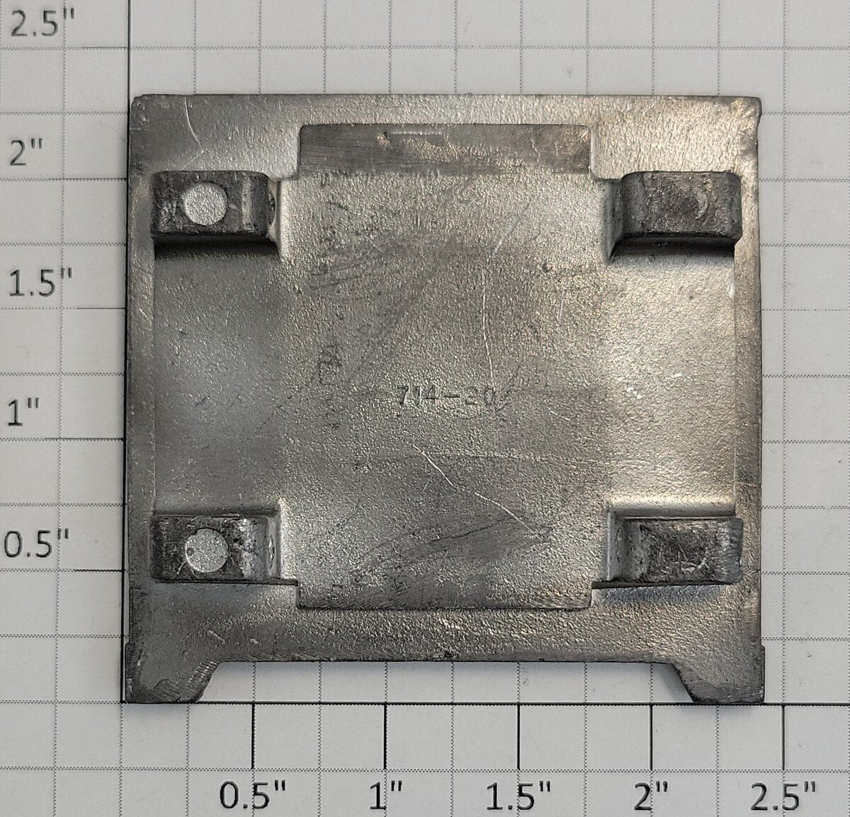 Lionel 714-20 Prewar Unpainted Boxcar End - Fits 714 714K 2954