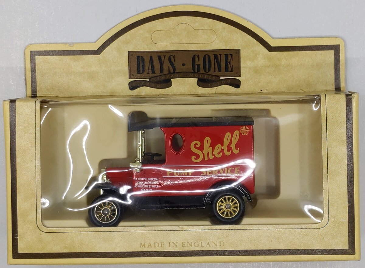 Lledo 1002 Days-Gone Diecast 1:64 1920 Model "T" Ford Van "Shell
