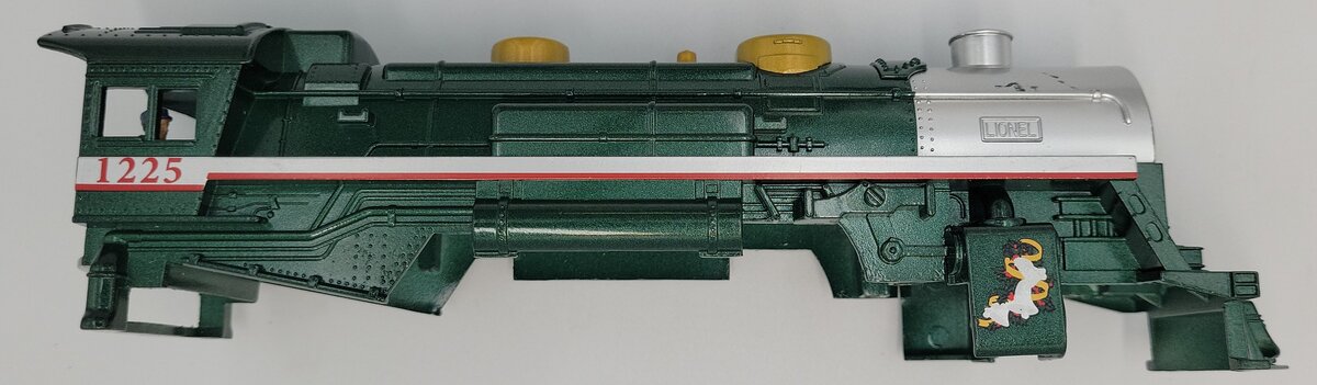 Lionel 18784-2 2-4-2 Silver Bells Steam Locomotive Boiler Shell #1225