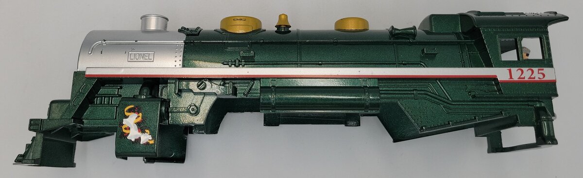 Lionel 18784-2 2-4-2 Silver Bells Steam Locomotive Boiler Shell #1225
