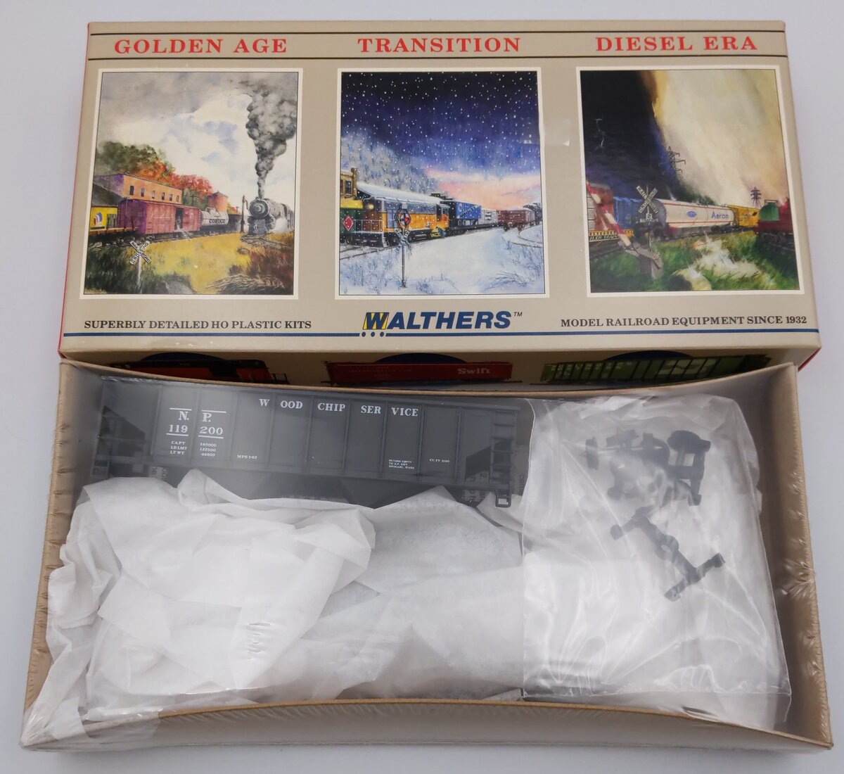 Walthers 932-3062 HO 36' Woodchip Hopper Kit