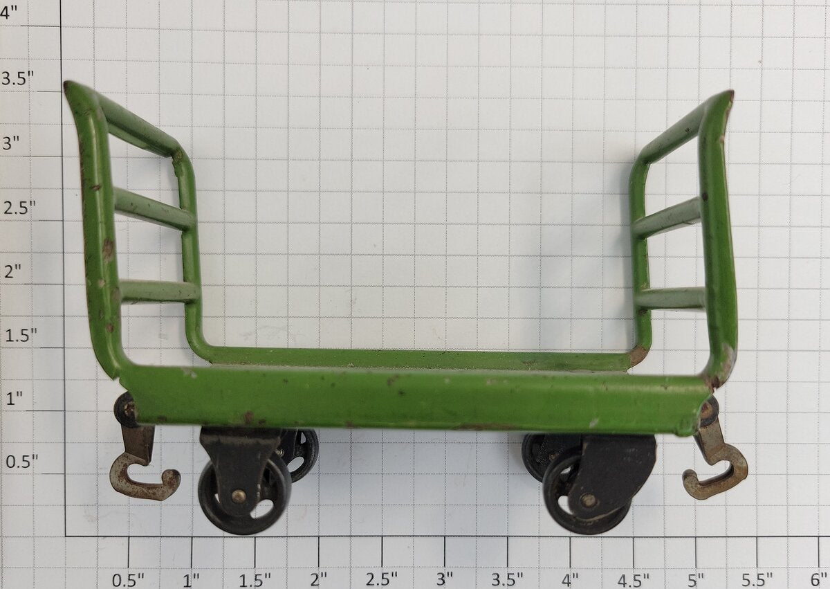 Lionel 161-1 Green Metal Baggage Truck