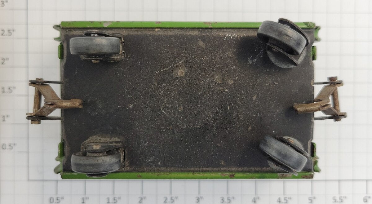 Lionel 161-1 Green Metal Baggage Truck