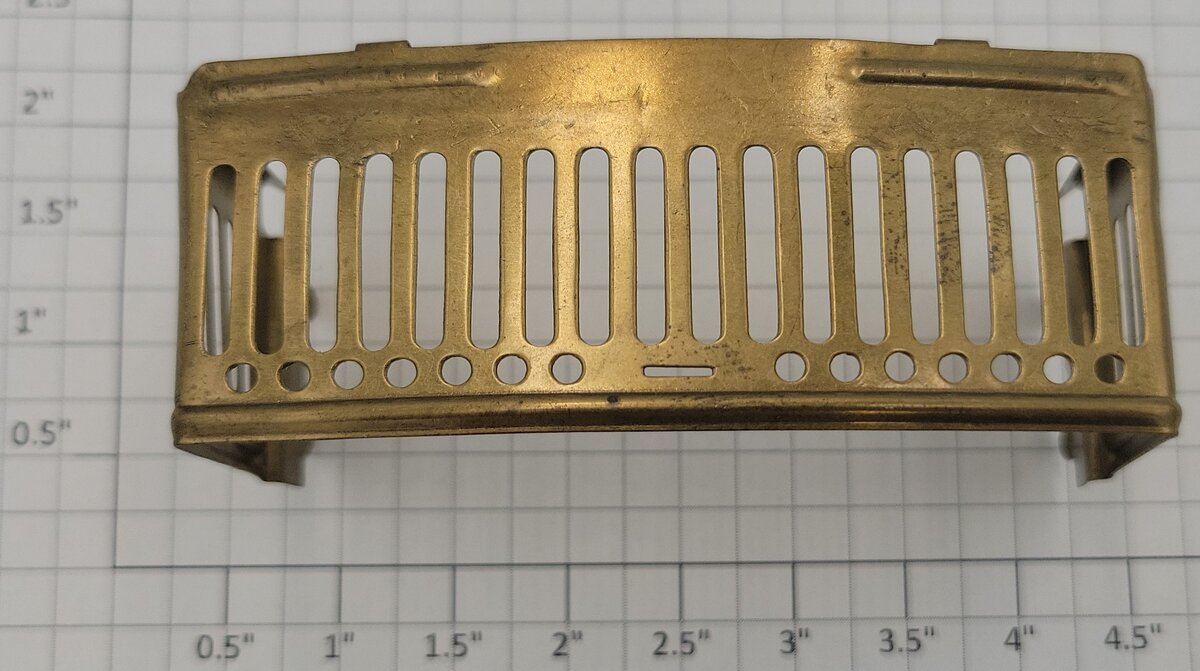 Acme 0930-1 G Scale Brass End Rail