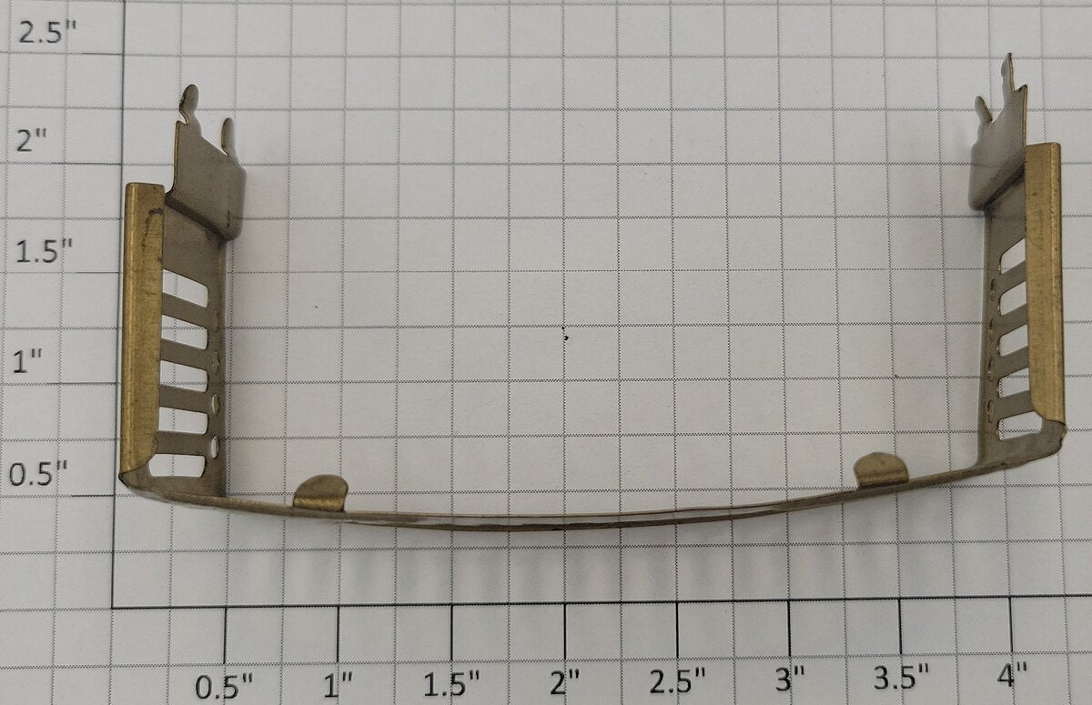 Acme 0930-1 G Scale Brass End Rail